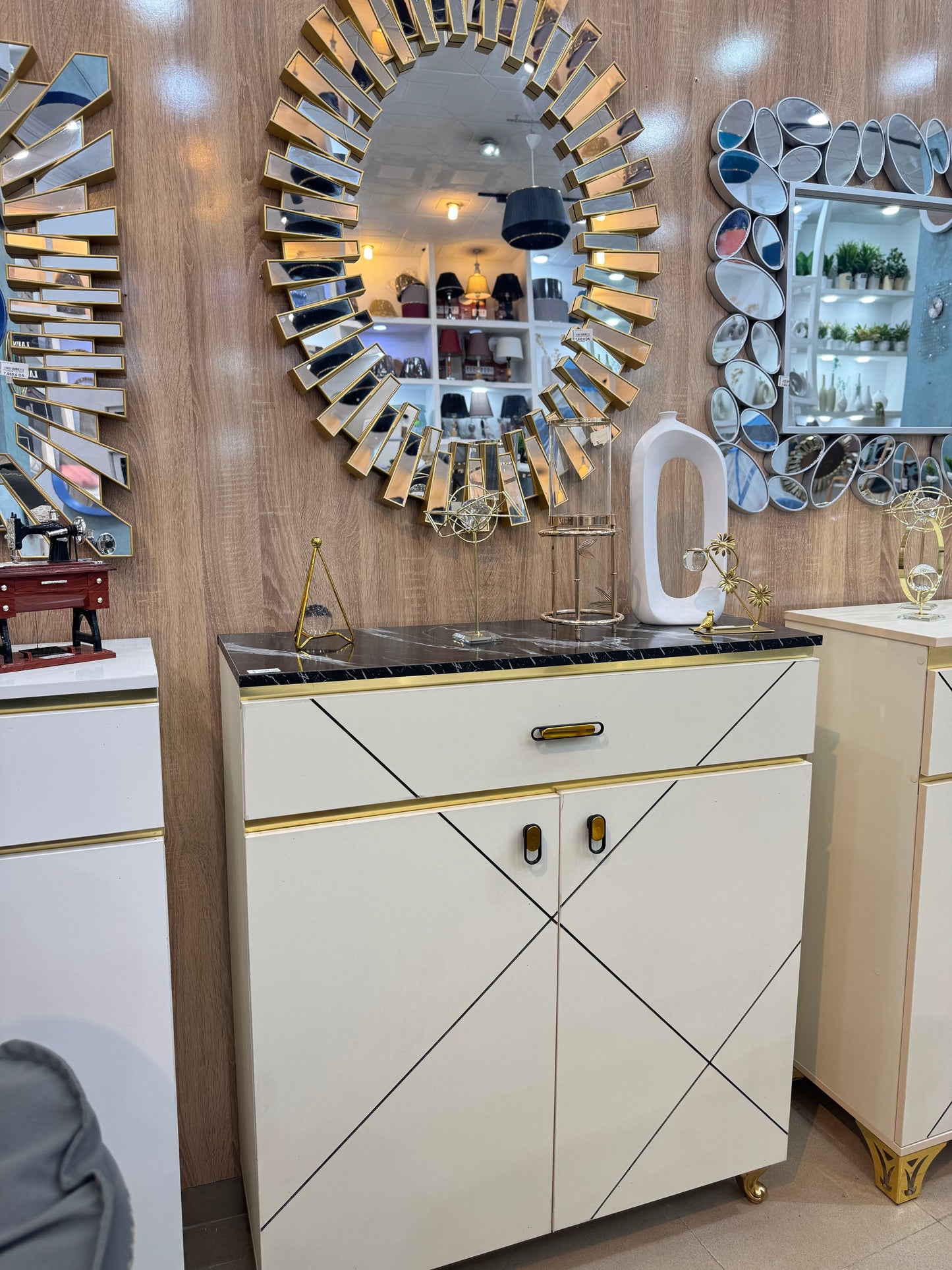 Meuble a chaussures + miroir