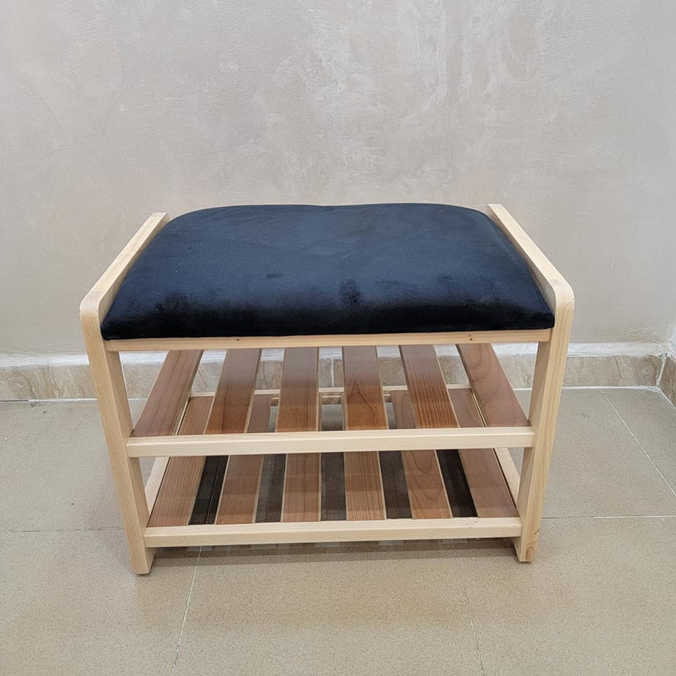 Banquette 60*45*40cm Noir