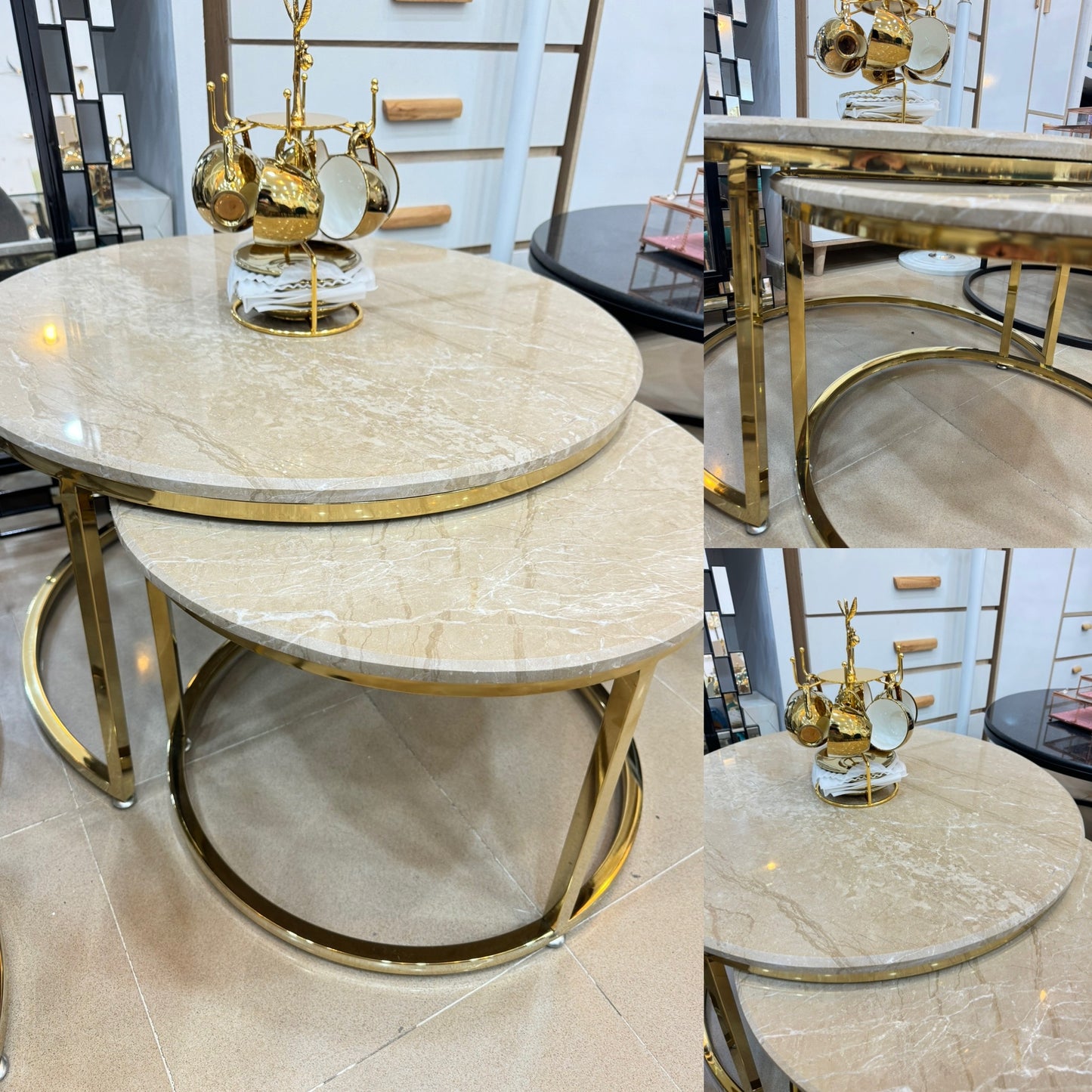 Table basse en MARBRE