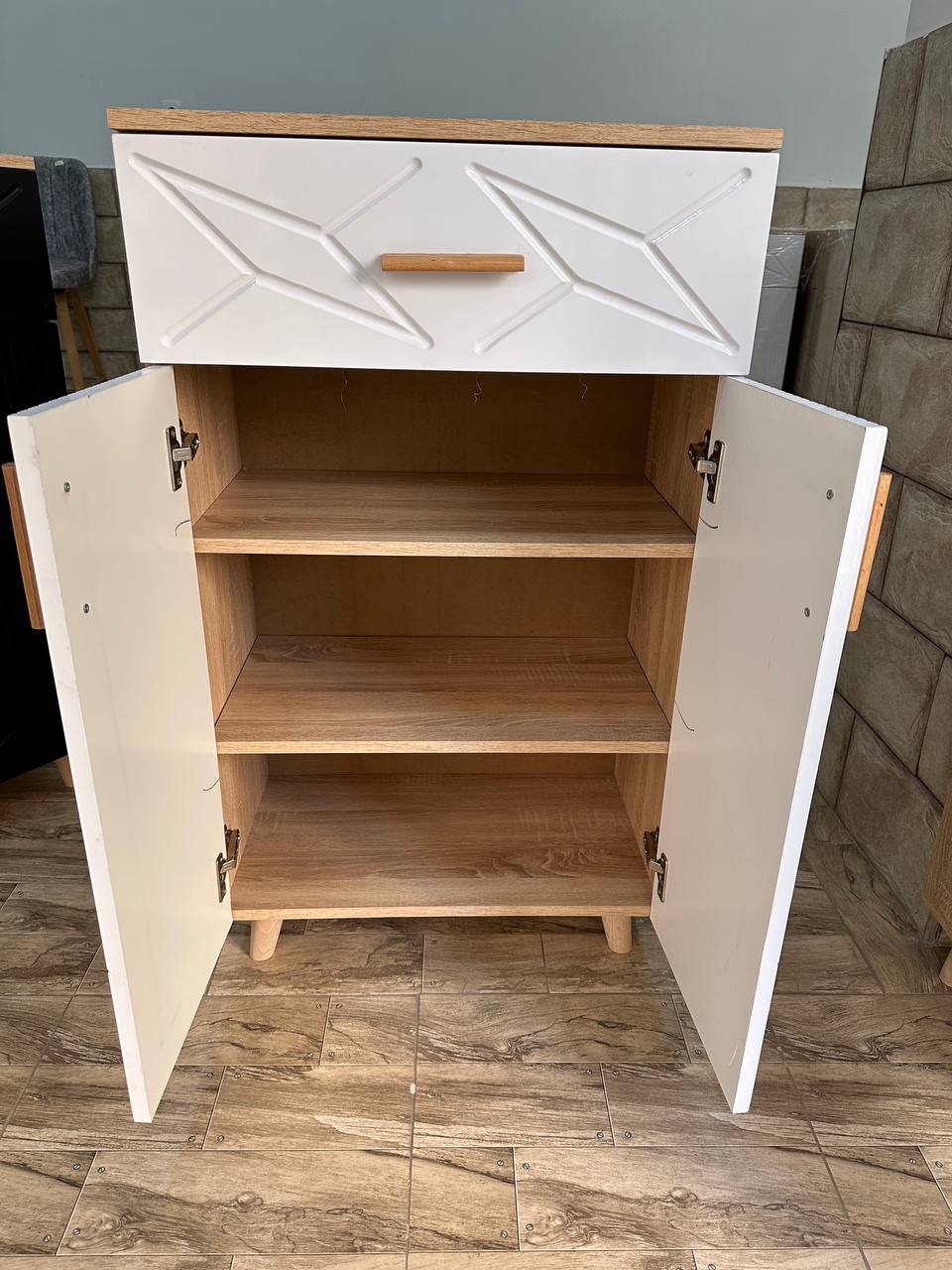 Meuble chaussure Crème 110*60*35