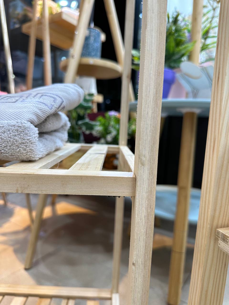 Étagère salle de bain 4 étage 110*30*35cm