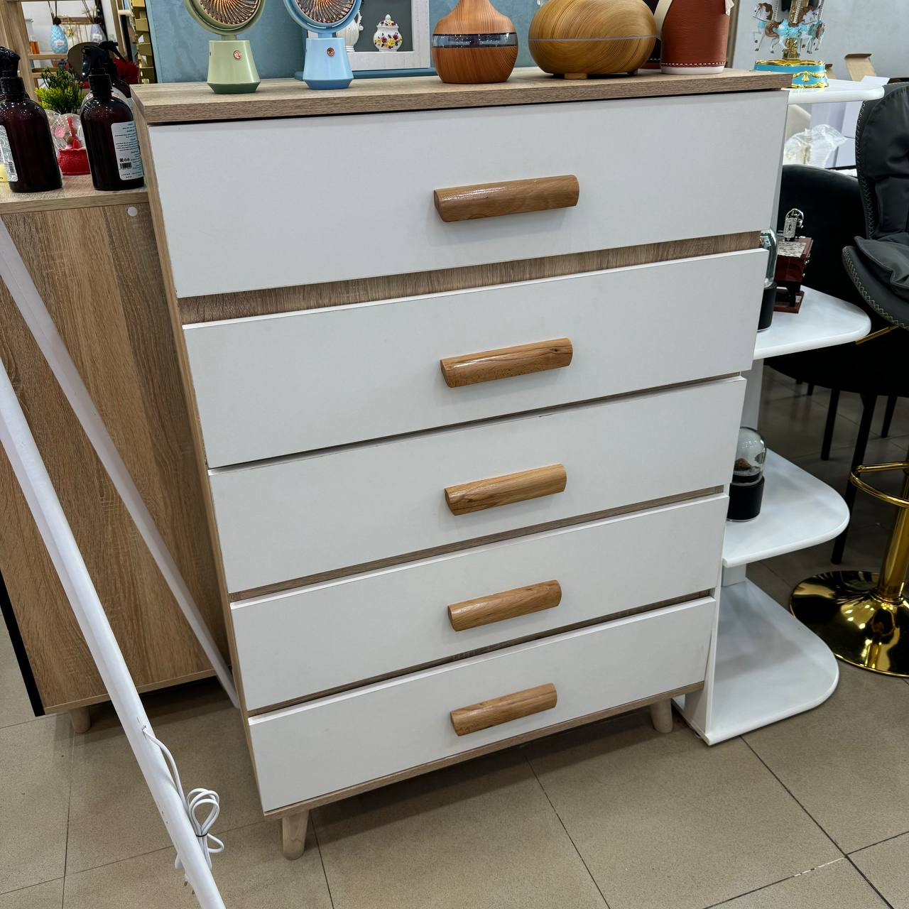 Commode 5 tiroirs 110*75*35cm