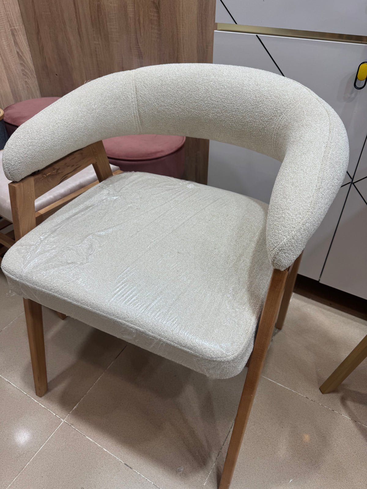 Chaise infinity blanche