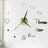 Horloge 3D one two three.. argent