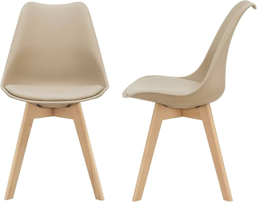 Chaise tulipe beige