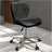 Chaise bureau papillon Noir