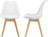 Chaise tulipe blanc