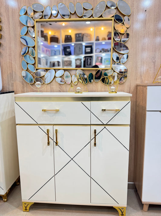 Meuble a chaussures + miroir