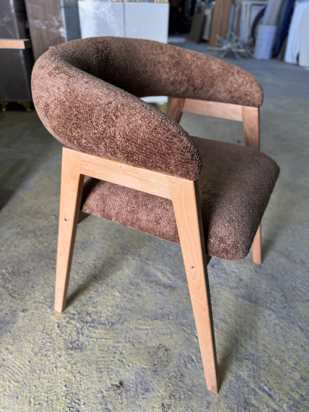 Chaise infinity marron