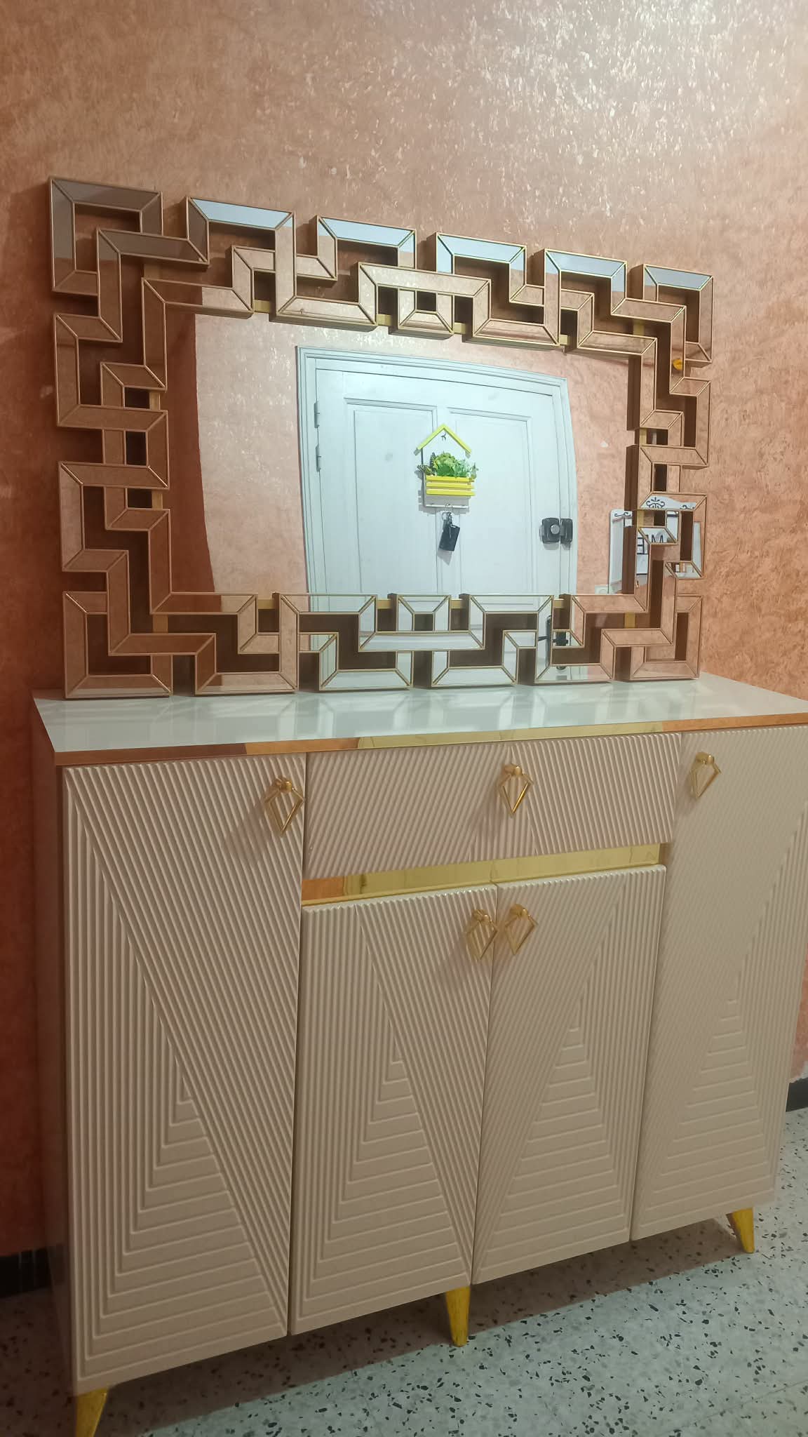 Bahut avec miroir