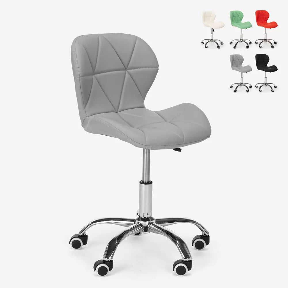 Chaise bureau papillon Gris